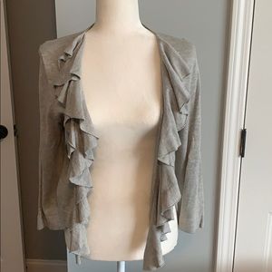 CACHE Gray Cardigan